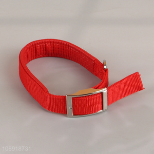 China Imports Adjustable Dog Collar with Metal Buckle