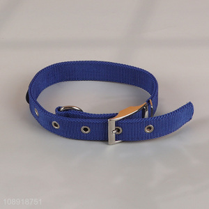 Hot Sale Solid Color Adjustable Comfortable Dog Collar