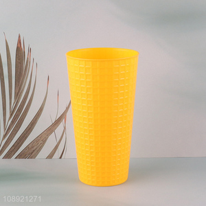 Yiwu market 640ml large capacity plastic water cup juice cup