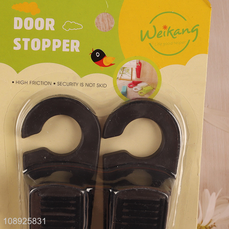 Online Wholesale 2PCS Sturdy Collision Resistant Plastic Door Stoppers