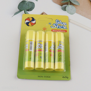 China factory 4pcs school office non-toxic glue stick set