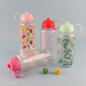 High quality portable plastic water bottle drinking bottle