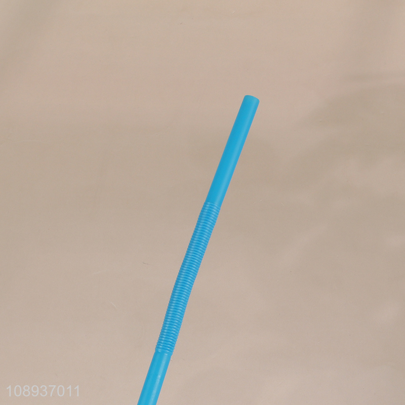 Good Quality Extra Long Colorful Disposable Flexible Plastic Straws