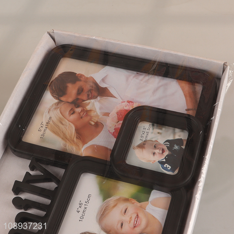 Wholsale 2.5X*2.5 4X6 5X7 inch Family Photo Frames Standing Picture Frames