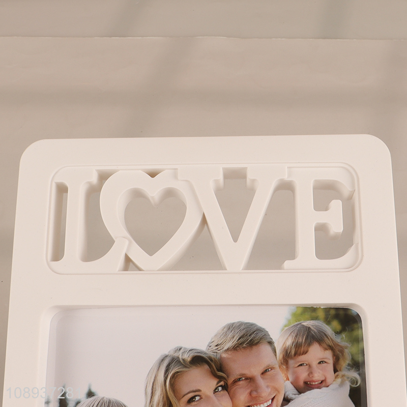 Hot Selling 6X4 inch Desktop Picture Frame Standing Photo Frame for Couples