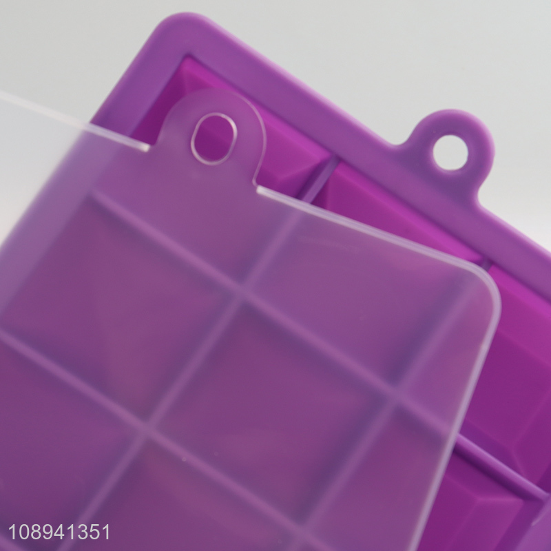 Latest products purple kitchen ice cube mold ice tray