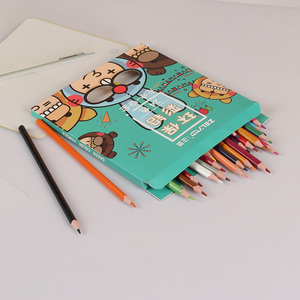 Wholesale 24 Colors Coloring Pencils for Kids Adults Coloring Drawing