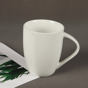 Hot selling white <em>ceramic</em> water <em>cup</em> coffee <em>cup</em> wholesale