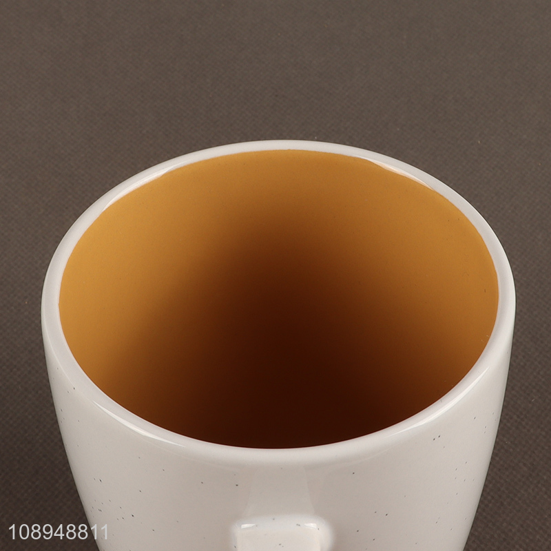 Hot products ceramic water cup drinking cup with handle