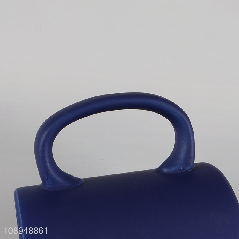 Top selling blue ceramic water mug tea cup with handle