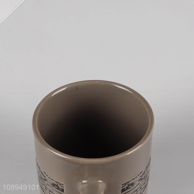 Top products ceramic water cup coffee cup with handle