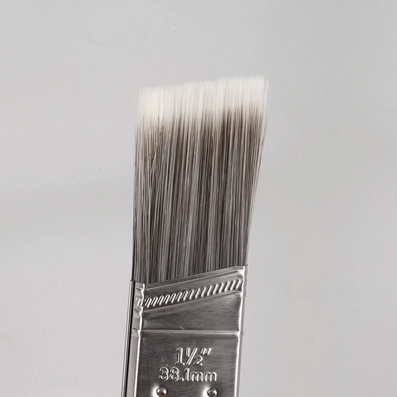 Yiwu market professional wooden handle oil paint brush