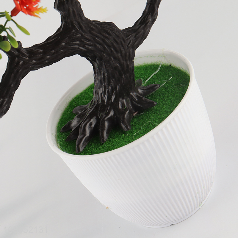 China Product Artificial Bonsai Tree Potted Fake Plant for Home Decor