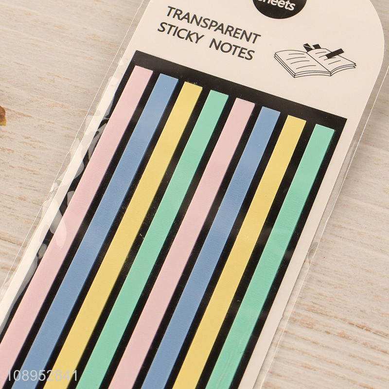 New Product Transparent Sticky Notes Index Tabs School Office Supplies