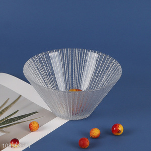 Good selling home restaurant glass salad <em>bowl</em> fruit <em>bowl</em>