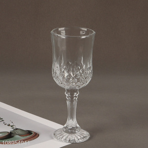 New arrival glass goblet wine glasses champagne glasses for sale