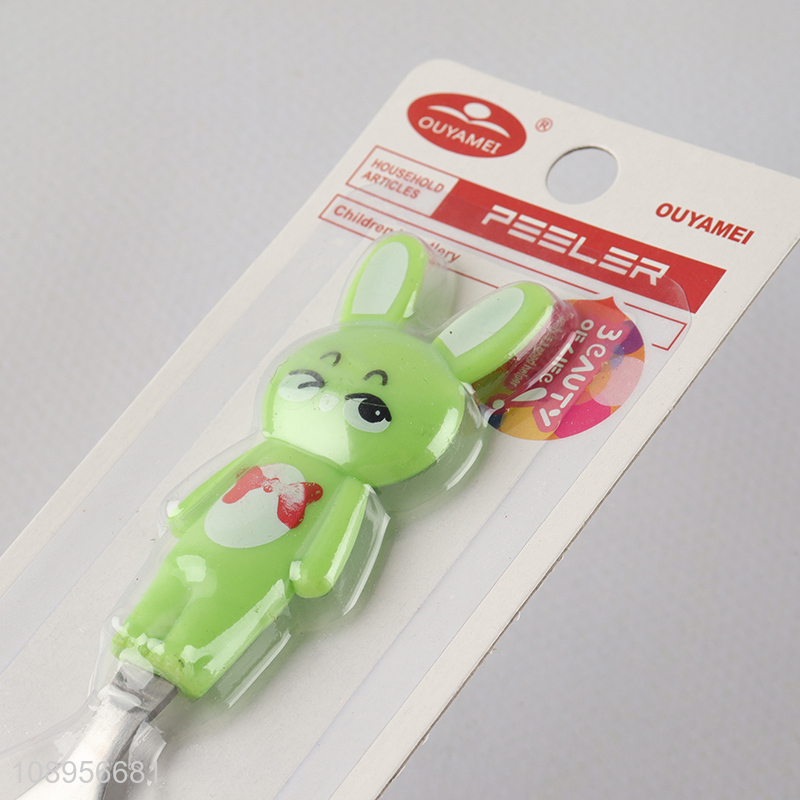 Online Wholesale Cartoon Table Fork Cute Dinner Fork for Kids