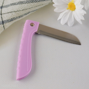 Good Quality Stainless Steel Folding Fruit Knife Kitchen Supplies