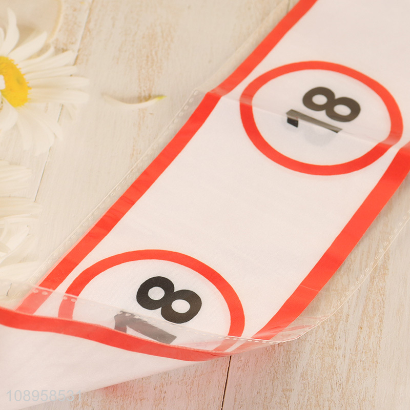 Hot Selling 15PCS 18-Year-Old Speed Limiter Birthday Party Sashes