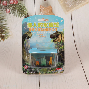 Online wholesale creative children dinosaur water grow up toy