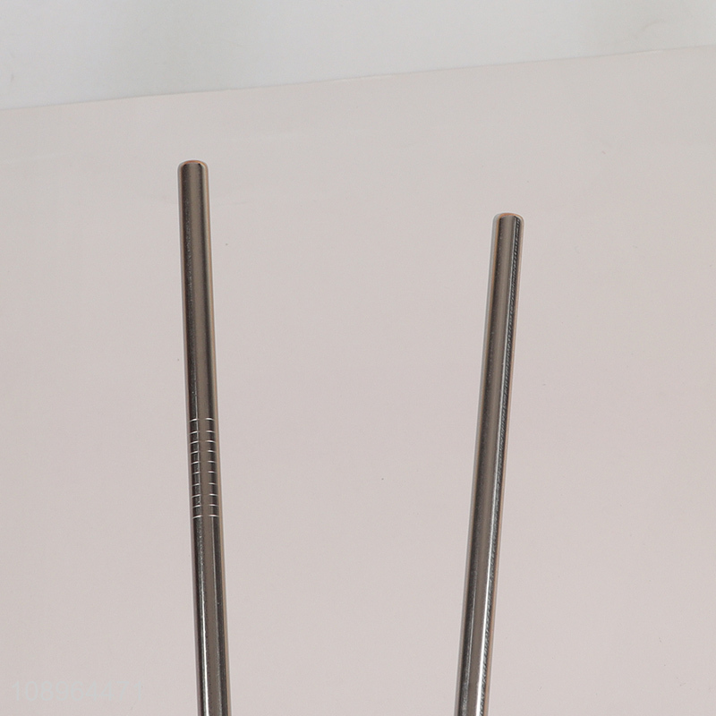 New product stainless steel drinking straw with cleaning brush