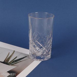 Hot selling clear unbreakable glass water cup drinking cup