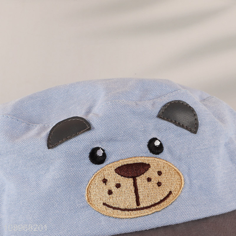 Yiwu market cartoon bear kids fisherman hat for sale