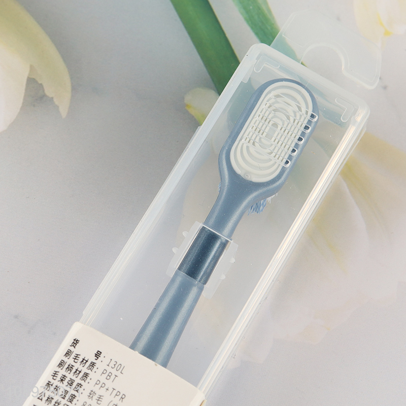 Good selling adult soft tooth cleaning toothbrush wholesale