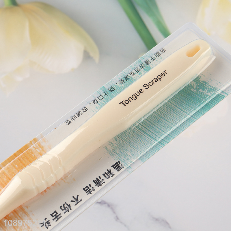 Factory wholesale professional adult tongue cleaner tongue scraper