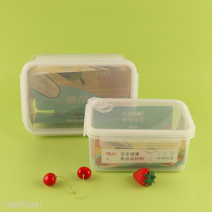 Popular products rectangle bpa free preservation <em>box</em> food container