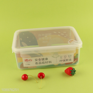 Low price rectangle food container food preservation <em>box</em> for sale