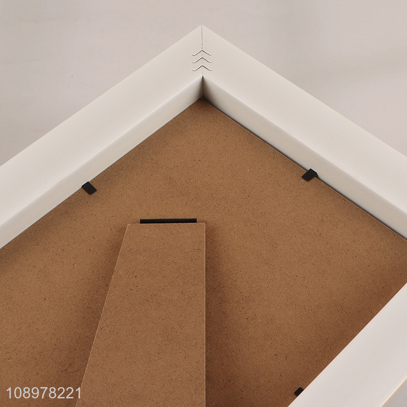 New Arrival 6X8 Inch MDF Standing Photo Frame for Tabletop Decor