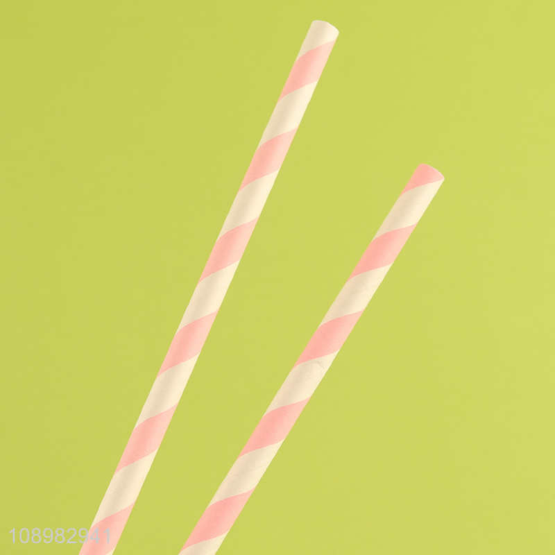 China supplier disposable paper coffee juice drinking straw for sale