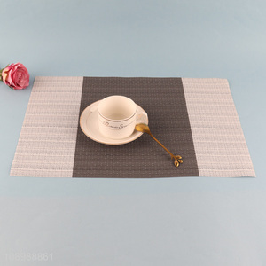 Online wholesale rectangle tabletop decoration dinner mat place mat