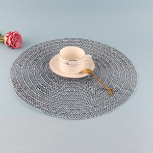 Most popular round anti-slip home hotel place mat dinner mat