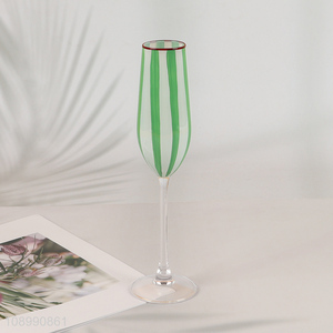 New Product Lead Free Glass Champagne Flutes Champagne Wine Glasses