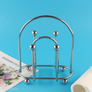 China products stainless steel napkin holder for tabletop decoration