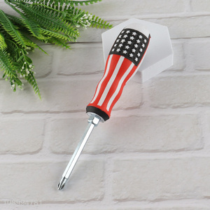 China supplier professional hand tool American <em>flag</em> hex screwdriver