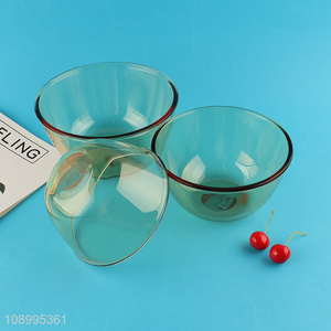 Hot products heat-resistant glass tableware bowl for home restaurant