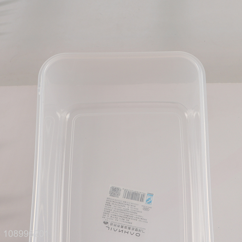 Wholesale 2.1L Plastic Food Storage Container Fresh-Keeping Box with Airtight Lid