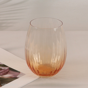 Wholesale Lead Free Glass Cup Stemless Wine Glasses Tumbler for Party