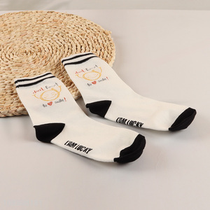 Factory Price Soft Comfy Breathable Cotton Crew Socks for Women