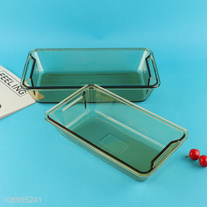 Hot selling home kitchen rectangle glass baking pan baking dish