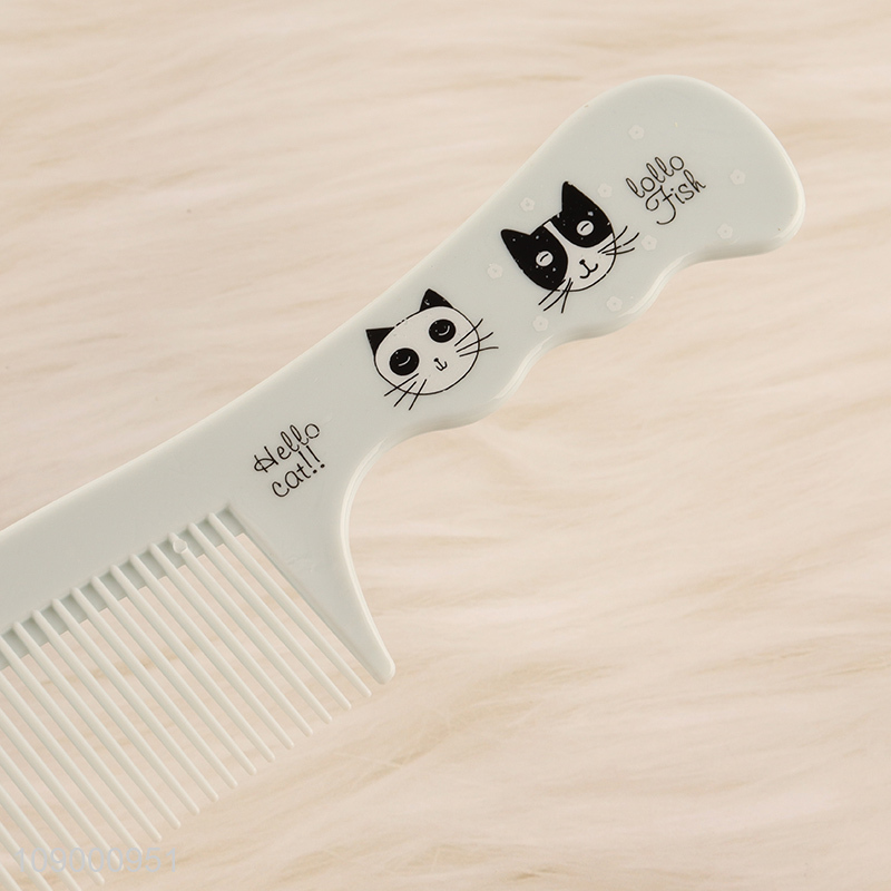 Top products anti-static plastic hair styling comb hairdressing tool