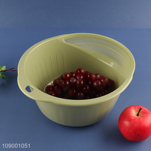 New Product Fruits Vegetables Rice Washing Basket Plastic Drain Basket