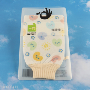 Popular Product Exfoliating Bath Gloves Body Scrubber Mitts for Shower