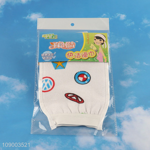 Low Price Exfoliating Shower Bath Gloves Body Scrubber Mitts Wholesale