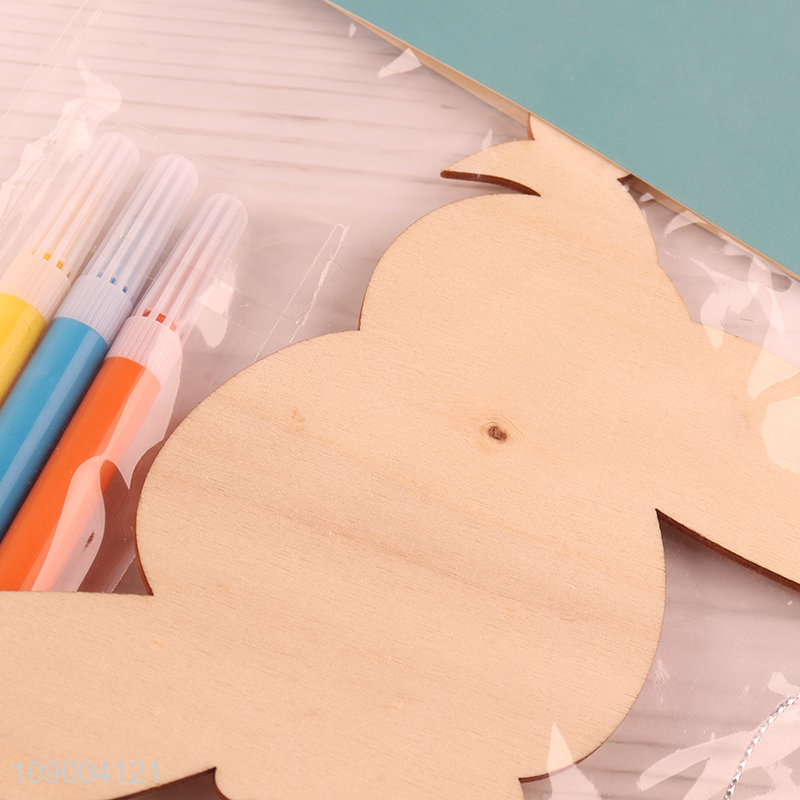 China Imports DIY Painting Wooden Toucan Craft Kit for Kids