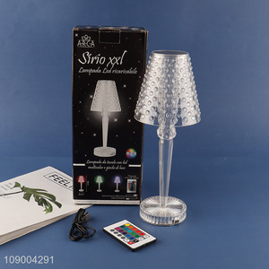 China Wholesale Crystal <em>Table</em> <em>Lamp</em> UBS Charging RGB Remote Control Led Night Light