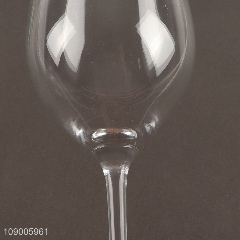 Good quality clear glass home restaurant wine glasses champagne glasses